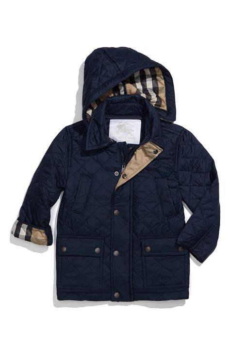 burberry quilted jacket toddler|Burberry kids winter coats.